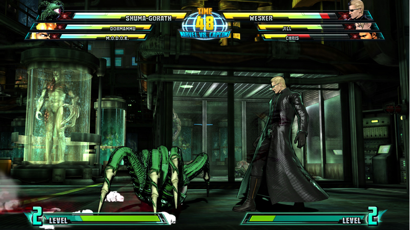 Illustration for article titled The Fate Of New Jill And Shuma-Gorath Marvel Vs. Capcom 3 Screens